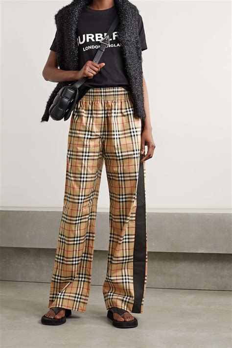 pants burberry stripes multicolor|Women's Burberry Pants & Leggings .